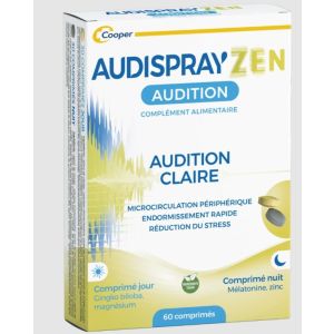 Audispray Zen Audition Claire 60 comprimés