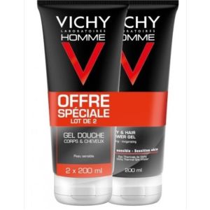 Gel-Douche Homme Hydramag C - 2x200 ml