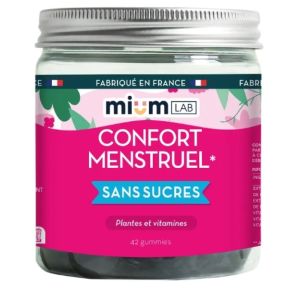 Confort Menstruel sans sucres Gummies x42