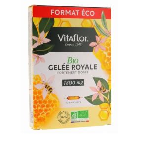 Gelée Royale Bio 1800mg 10 ampoules