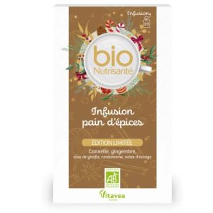 Infusion Bio Pain d'épices 20 sachets