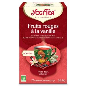 Fruits Rouges a la Vanille 17 sachets