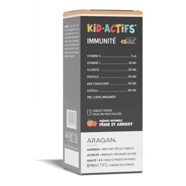 Kidactifs Sirop Immunité 125ml