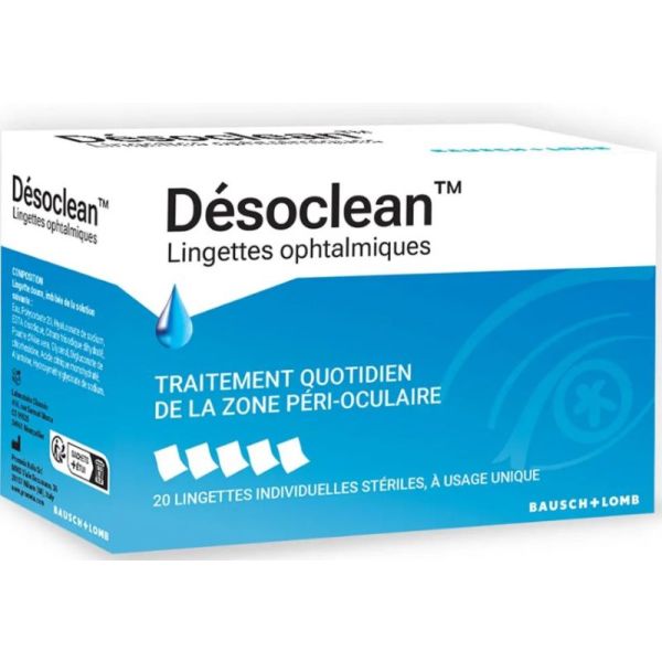 Désoclean Lingettes Ophtalmiques