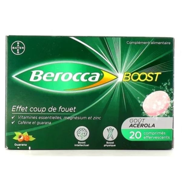 Berocca Boost - 20 comprimés effervescents