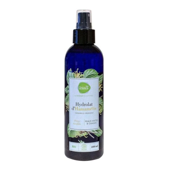 Hydrolat d'Hamamélis Bio 200ml