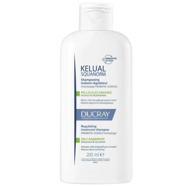 Kelual Squanorm Shampooing Traitant Régulateur 200ml