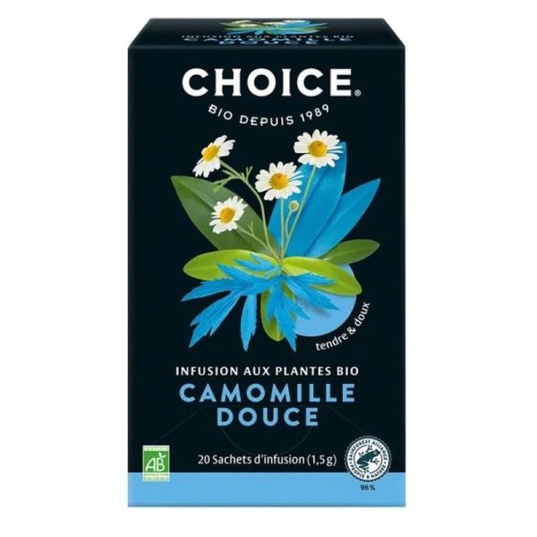 Infusion bio Camomille Douce 20 sachets