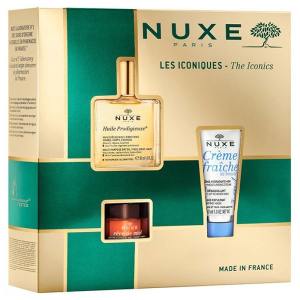 Coffret Les Iconiques Huile Prodigieuse 2024