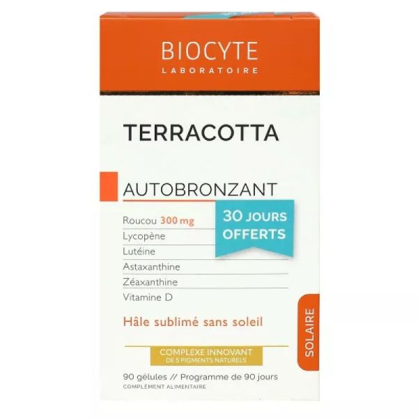 Terracotta autobronzant - 3 x 30 gélules