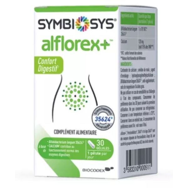 Symbiosys Alflorex+ Confort Digestif 30 Gélules