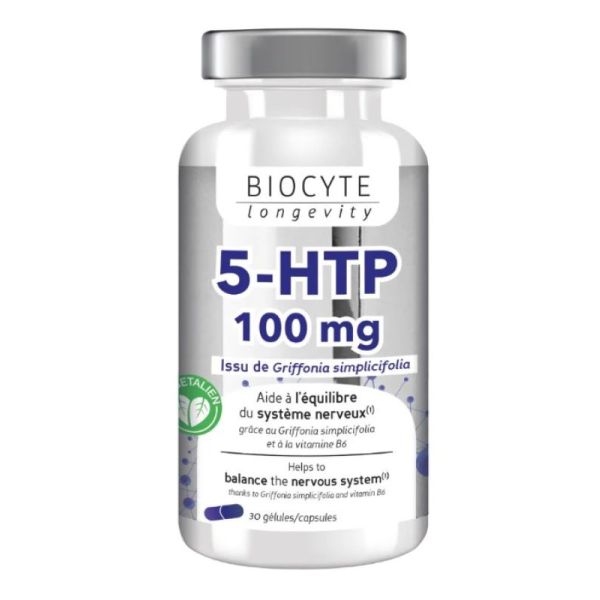 Santé Longevity 5 HTP 100mg 30 Gélules