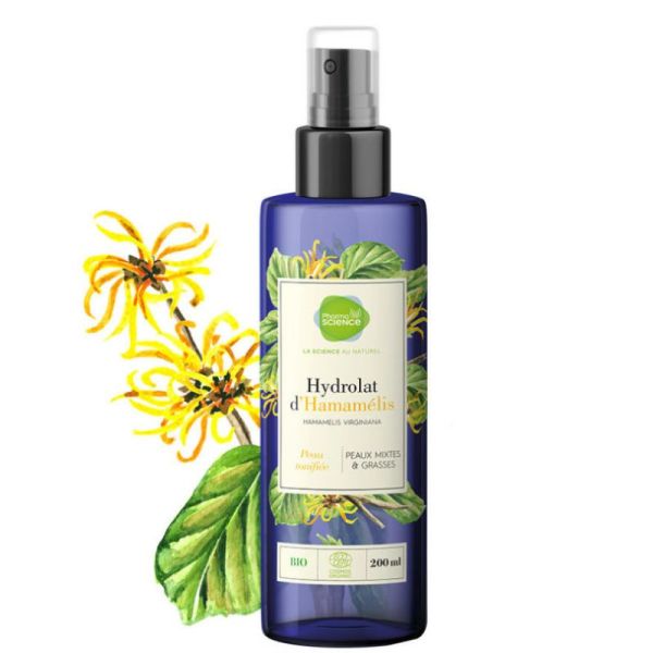 Hydrolat d'Hamamélis Bio 200ml