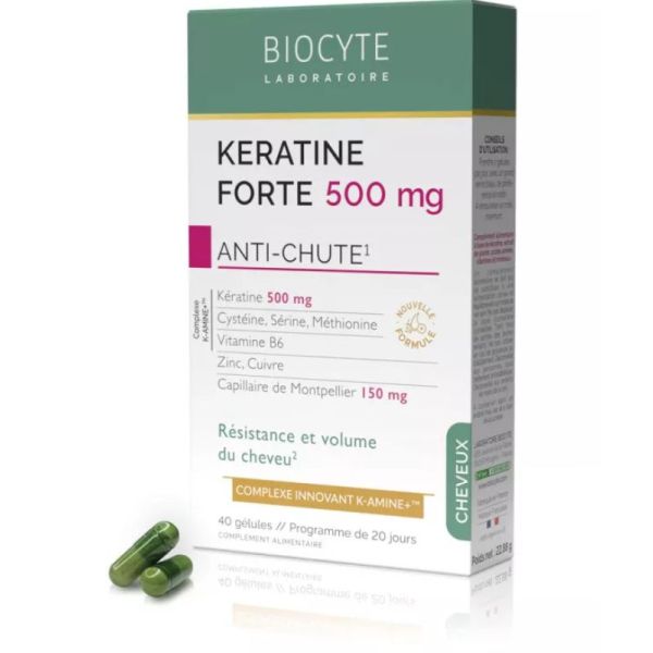 Kératine Forte 500 mg Anti-Chute