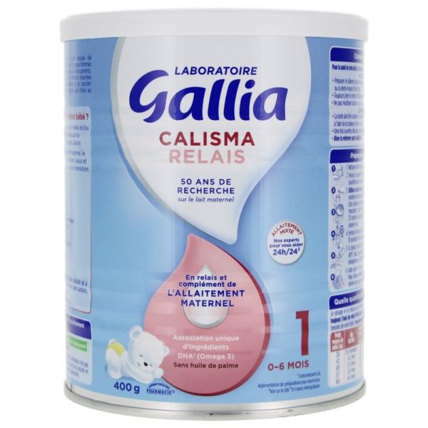 Calisma Relais 1er Âge 0-6 Mois 400 g