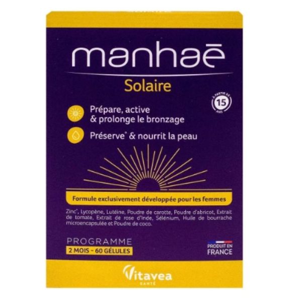 Manhaé Solaire 60 Gélules