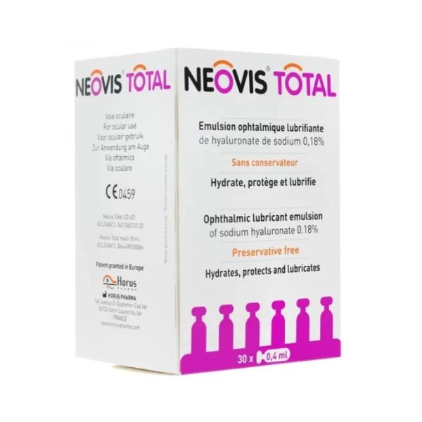 Neovis Total Émulsion ophtalmique lubrifiante unidoses