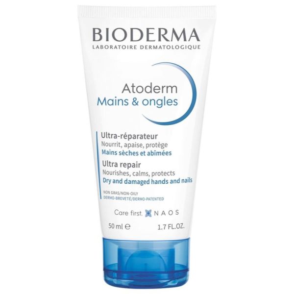 Atoderm Crème Ultra-Nourrissante Mains & Ongles 50 ml