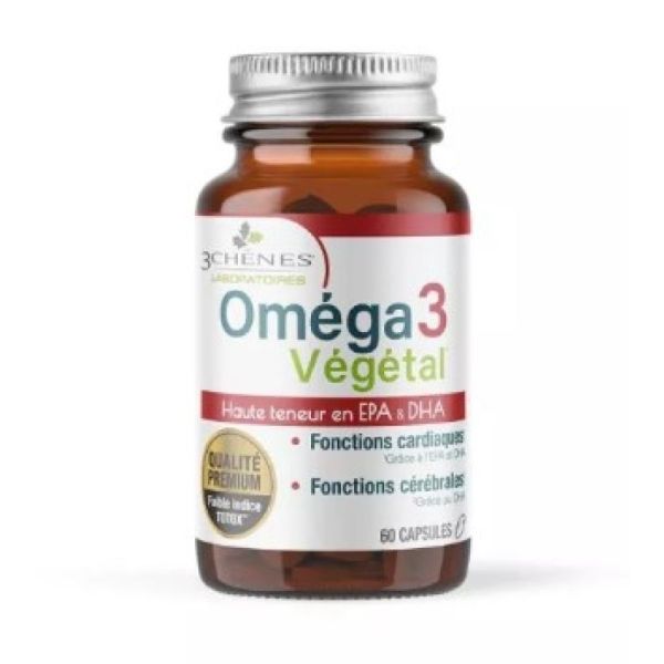 Oméga 3 végétal 60 capsules