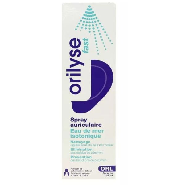 Orilyse spray auriculaire Fast 100ml