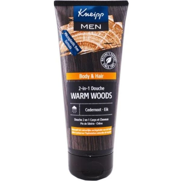 Men Body & Hair 2 en 1 Douche Warm Woods 200ml