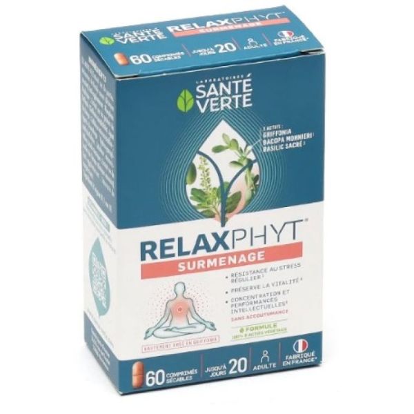 Relaxphyt Surmenage 60 comprimés