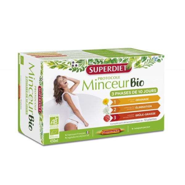 Protocole Minceur BIO - 30 ampoules