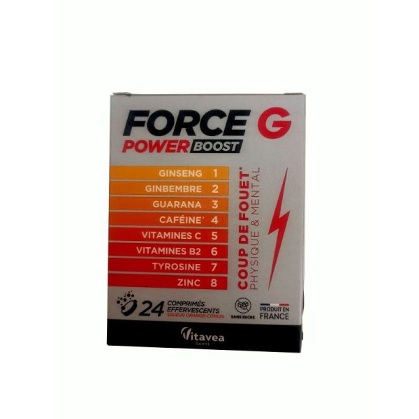 Force G Power Boost 24 comprimés Effervescents