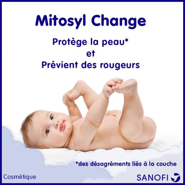 Sanofi - MITOSYL CHANGE Pommade Protectrice 145g - Prévention des Rougeurs  du Siège - 3664798026771