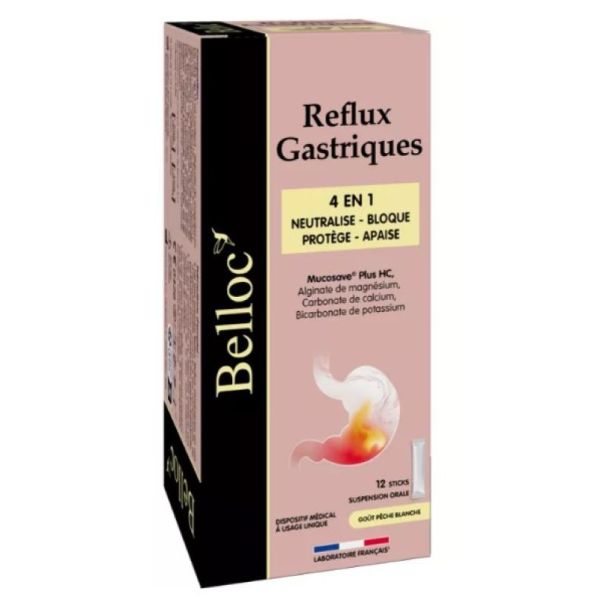 Reflux Gastriques 12 Sticks x15ml