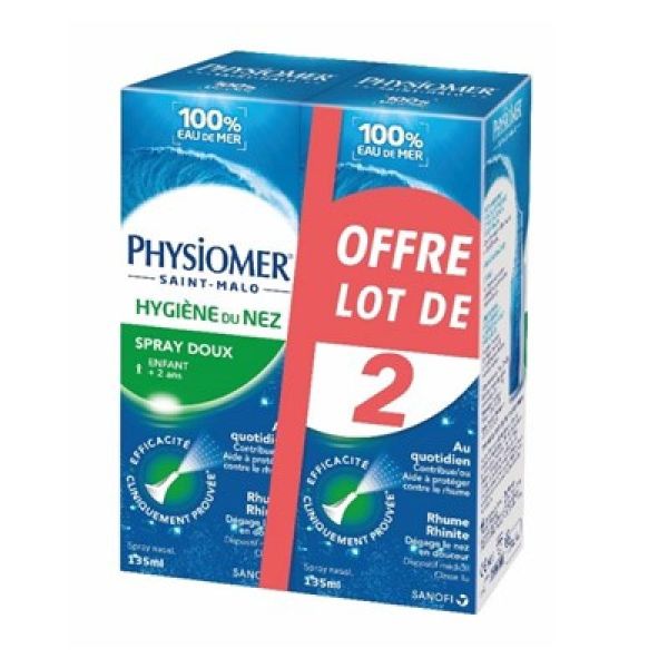 Spray nasal doux - Lot de 2