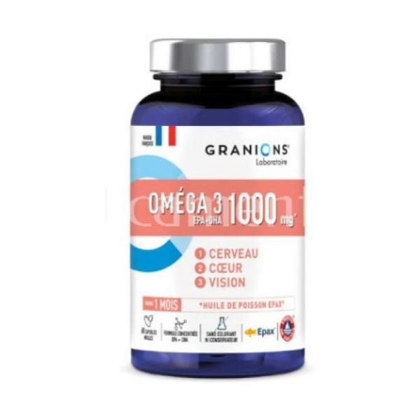 Oméga 3 EPA DHA 1000 mg