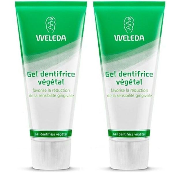 Gel dentifrice végétal 2x75ml