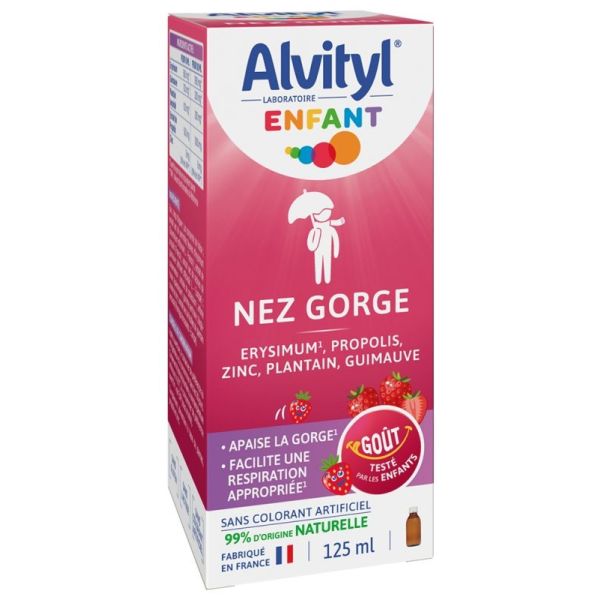 Enfant Sirop Nez Gorge 125 ml