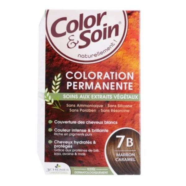 Color & Soin 7B - marron caramel