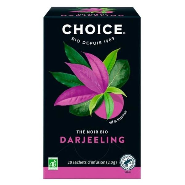 Thé vert Darjeeling bio 20 sachets