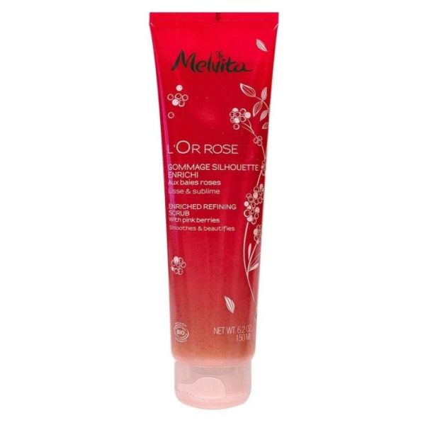 L'Or Rose Gommage Fondant Silhouette aux Baies Roses Bio 150 ml