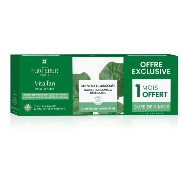 Vitalfan anti-chute progressive 3x30 capsules