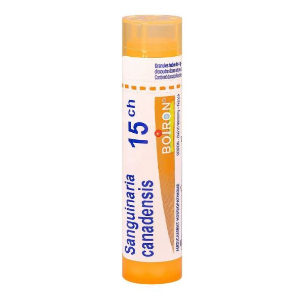 Sanguinaria canadensis tube granules 15 CH