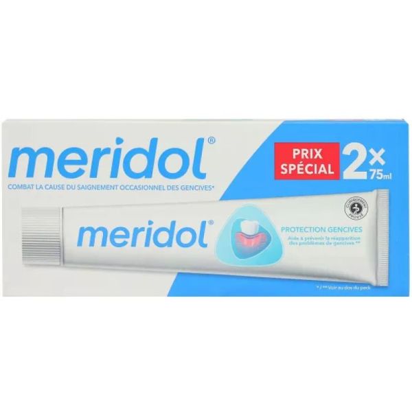 Dentifrice Protection Gencives 2x75ml