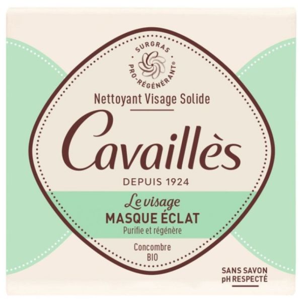 Nettoyant Visage Solide Masque Éclat 70 g