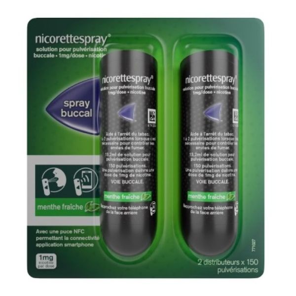 Spray buccal 1mg menthe x2