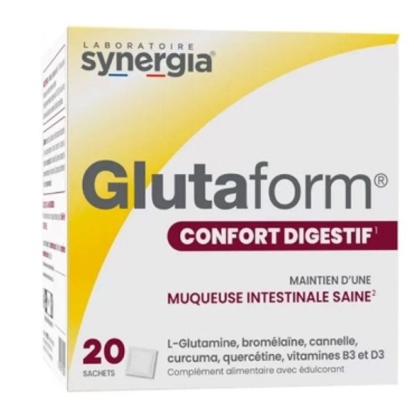 Glutaform - Confort digestif & immunité - 20 sachets