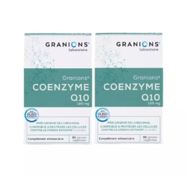 Coenzyme Q10 120 mg Lot de 2 x 30