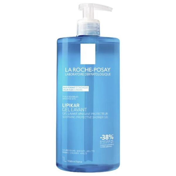 Lipikar Gel Lavant Apaisant Protecteur 1 L