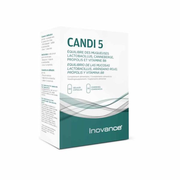 CANDI 5 - 30 gélules + 30 comprimés