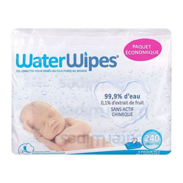 Lingettes Bebe Pures 240 Lingettes