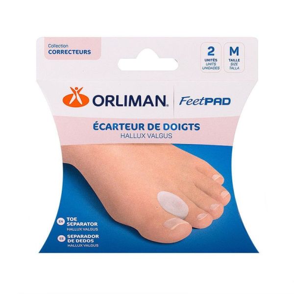 Feetpad 2 écarteurs doigts taille M