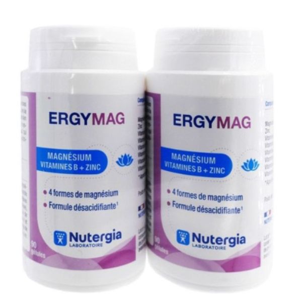 Ergymag lot de 2 x 90 gélules