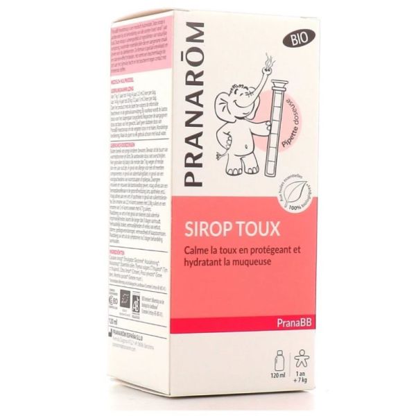 PranaBB Sirop Toux Bio - 120ml